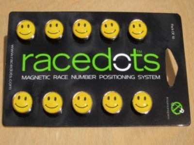  Race Bib Magnets